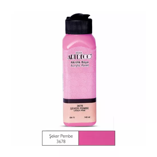 Artdeco Akrilik Boya 140 Ml Şeker Pembe
