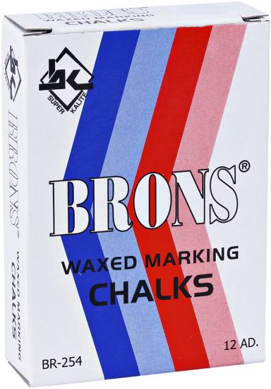 BRONS MARKA TEBESİRİ BEYAZ