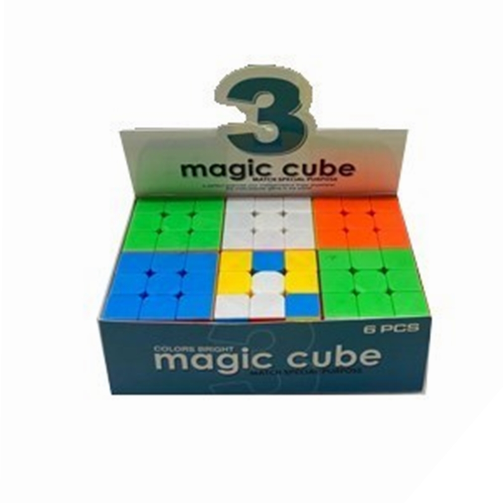 Zeka Rubik Küp KDR111 Kalite 6lı Büyük Parlak